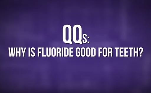 Why is fluoride good for teeth?